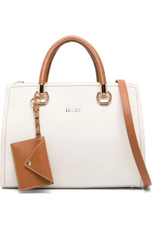 Liu Jo Tassen, Dames, , ONE Size, Leer, Magnetische Handtas met Handvatten