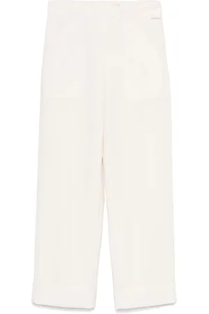 Max Mara Broeken, Dames, Wit, XS, Witte Palio Broek