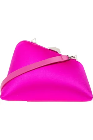 The Attico Tassen, Dames, Paars, ONE Size, Satijn, Midnight Satin Handtas