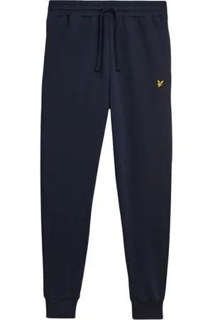 Lyle & Scott Broeken, Heren, Blauw, M, Katoen, Veelzijdige Casual Broeken