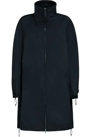 Marni Mantels, Dames, Zwart, S, Gathered Taffeta Parka