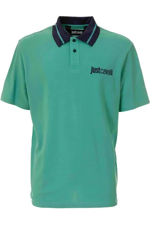 Roberto Cavalli Tops, Heren, Groen, S, T-shirts en Polos Groen