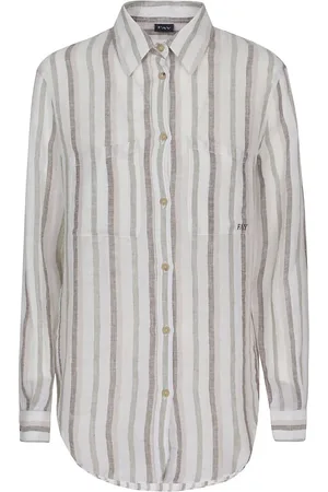 FAY Blouses & Shirts, Dames, , M, Katoen, Katoenen overhemd Made in Italy