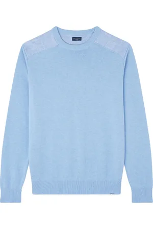 Paul & Shark Sweatshirts & Hoodies, Heren, Blauw, M, Stijlvolle Pull voor Mannen