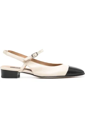 Carel Schoenen, Dames, , 37 EU, Leer, Leren schoenen met vierkante neus en gespsluiting