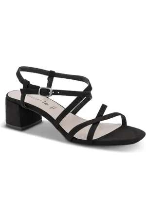 Tamaris Schoenen, Dames, Zwart, 38 EU, Sandalen met hoge hak