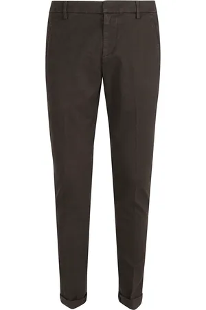 Dondup Broeken, Heren, Bruin, W34, 730 Marrone Pantalone Gaubert