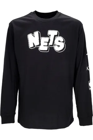 Nike Tops, Heren, Zwart, S, Katoen, Boston Celtics Longsleeve Shirt