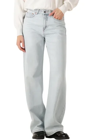 Drykorn Jeans, Dames, Blauw, W29 L34, Katoen, Wide Leg Jeans Medley 2