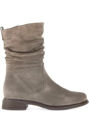 Gabor Schoenen, Dames, , 37 EU, Suède, Mid Taupe Suède Leren Enkelboots