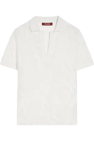 Max Mara Truien, Dames, Wit, M, V-hals Truien