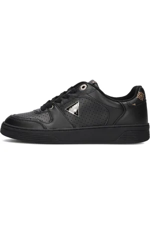 Guess Schoenen, Dames, Zwart, 36 EU, Leer, Daiso Lage Sneakers