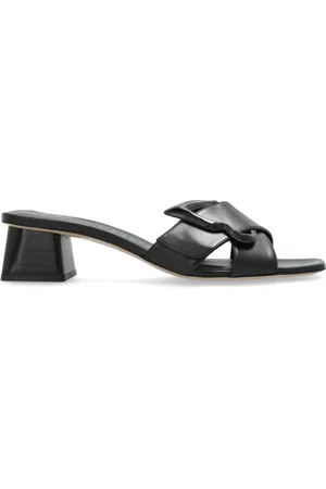 SOPHIA WEBSTER Schoenen, Dames, Zwart, 41 EU, Leer, Blair met hak muiltjes