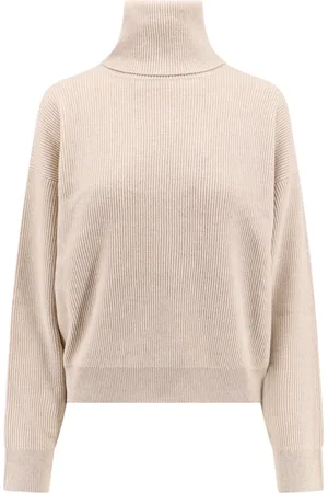 Brunello Cucinelli Truien, Dames, , M, Wol, Cashmere Zijde Coltrui