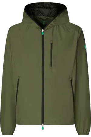 save the duck Jassen, Heren, Groen, M, Polyester, Korte Lichtgewicht Jas oor Heren