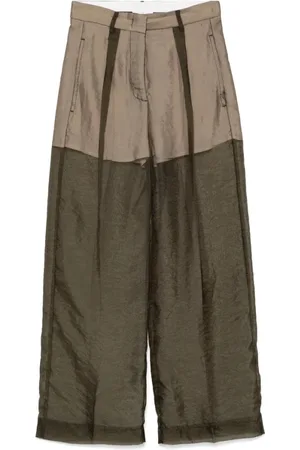 TELA Broeken, Dames, Groen, S, Groene Cargo Broek