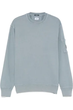 C.P. Company Sweatshirts & Hoodies, Heren, Blauw, XL, Katoen, Sweatshirt