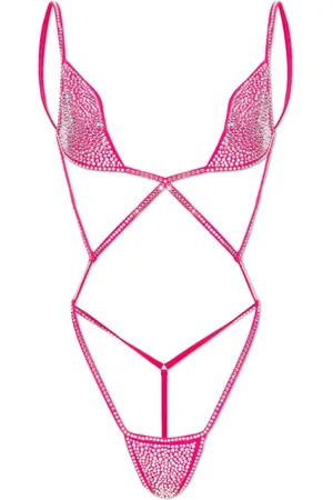 Dsquared2 Badkleding, Dames, Roze, XS, Badpak uit één stuk