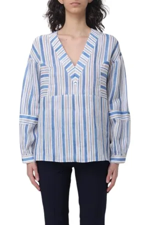 FAY Blouses & Shirts, Dames, Veelkleurig, S, Katoen, Stijlvolle blouses