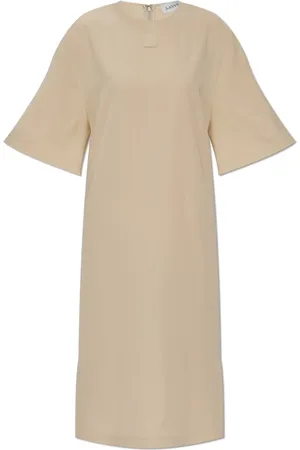 Lanvin Kleedjes, Dames, , S, Wol, Losvallende Jurk