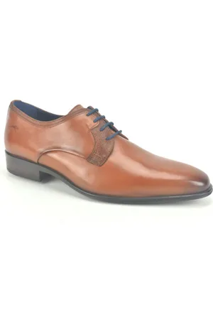 Fluchos Schoenen, Heren, Bruin, 41 EU, Elegante Cognac Geklede Schoenen