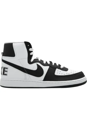 Comme des Garçons Schoenen, Heren, Wit, 40 EU, Leer, High-Top Sneakers