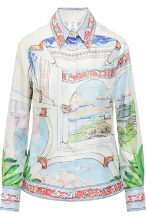 Casablanca Blouses & Shirts, Dames, Veelkleurig, S, Le Passage Shirt