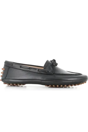 Le Monde Beryl Schoenen, Dames, Zwart, 38 EU, Leer, Zwarte leren instapper met strikdetail