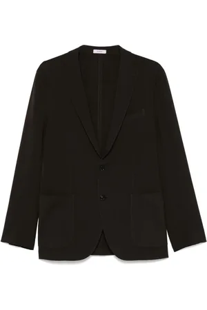 Boglioli Jassen, Heren, Zwart, L, Wol, Blazer K