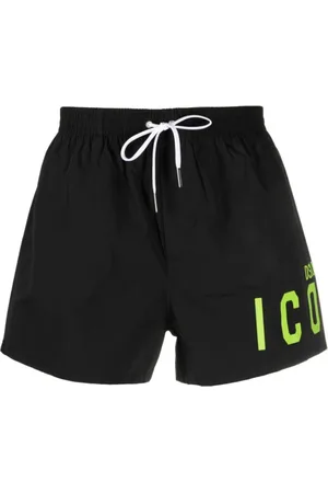 Dsquared2 Badkleding, Heren, Zwart, L, Nylon, Zwemshorts