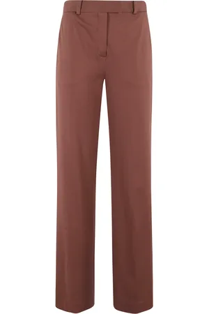 Circolo Broeken, Dames, Bruin, S, Pique Polo Shirt