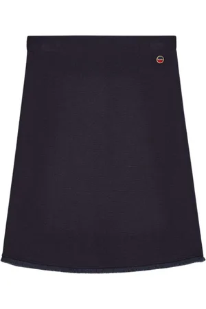 BUSNEL Rokken, Dames, Blauw, 2Xl, Wol, Lucky Skirt Marine