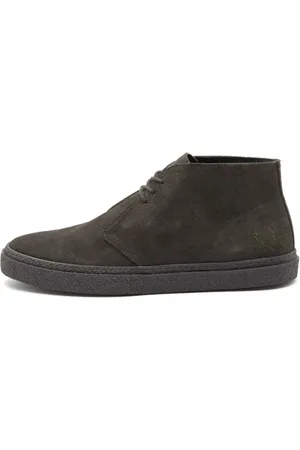 Fred Perry Schoenen, Heren, Groen, 44 EU, Suède, Suède Enkellaars