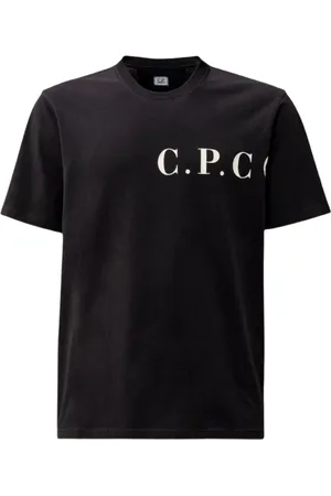 C.P. Company Tops, Heren, Blauw, L, Katoen, Cotton Jersey T-shirt