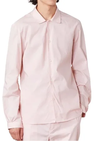 OFFICINE GENERALE Overhemden, Heren, Roze, XL, Dispensary Shirt