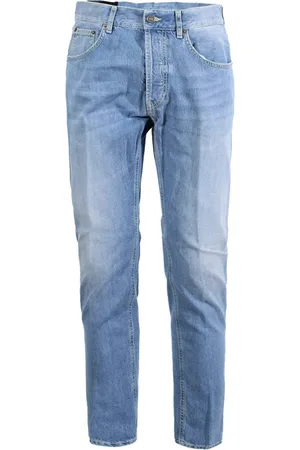 Dondup Jeans, Heren, Blauw, W31, Katoen, Blauwe Jeans met 5-Pocket Design