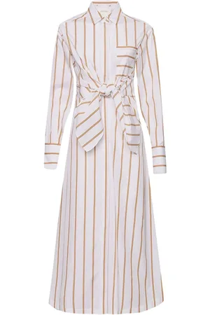 Sportmax Kleedjes, Dames, Oranje, S, Polyester, Elegante Zwarte Midi Jurk