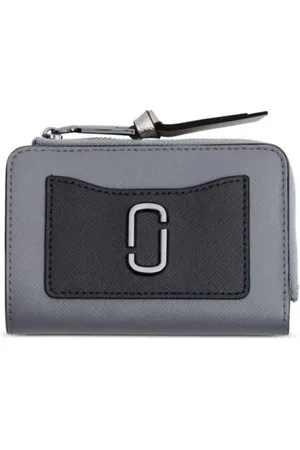 Marc Jacobs Accessoires, Heren, Veelkleurig, ONE Size, Leer, Slim Bifold Wallet