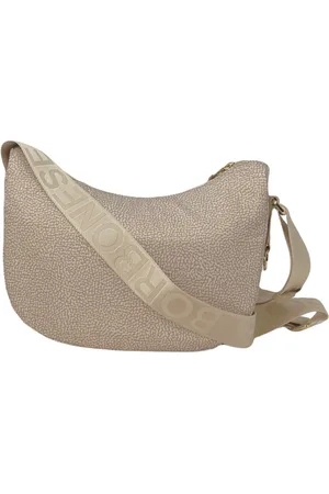 Borbonese Tassen, Dames, , ONE Size, Leer, Luna Kleine Schoudertas
