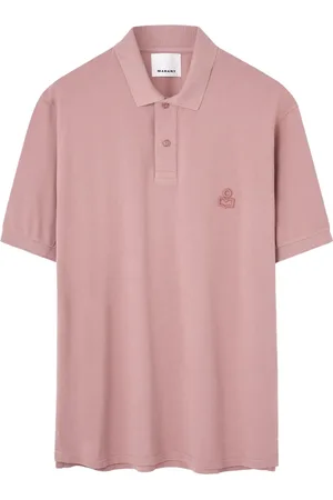 Isabel Marant Tops, Heren, Roze, L, Stijlvolle Polo T-shirts en Polos