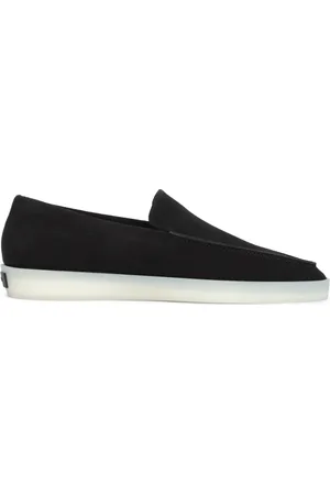 FEAR OF GOD Schoenen, Heren, Zwart, 43 EU, Leer, Zwarte leren loafers