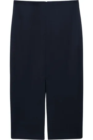 Filippa K Rokken, Dames, Zwart, L, Jersey Kokerrok
