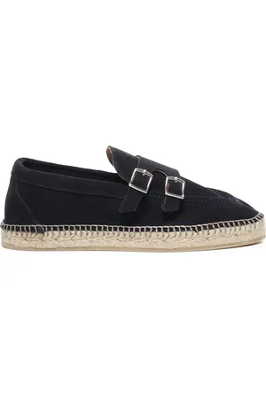 ELEVENTY Schoenen, Heren, Blauw, 41 EU, Leer, Espadrilles