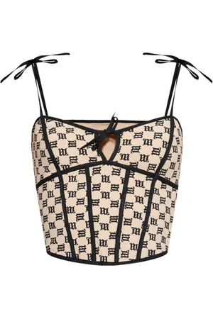 MISBHV Tops, Dames, , M, en Zwart Stijlvolle Topwear