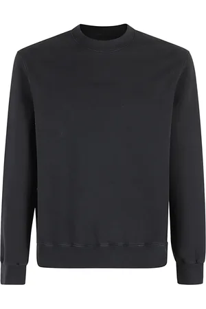 Circolo Sweatshirts & Hoodies, Heren, Zwart, XL, Katoen, Cashmere Jersey Sweater