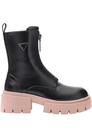 Guess Schoenen, Dames, Zwart, 36 EU, Leila Enkellaarsjes