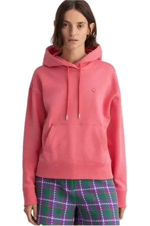 GANT Sweatshirts & Hoodies, Dames, Roze, L, Katoen, Hooded sweatshirt van katoen