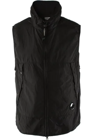 C.P. Company Jassen, Heren, Zwart, M, Polartec Bodywarmer