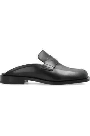 Maison Margiela Schoenen, Dames, Zwart, 39 EU, Leer, Tabi City Loafer Muiltje