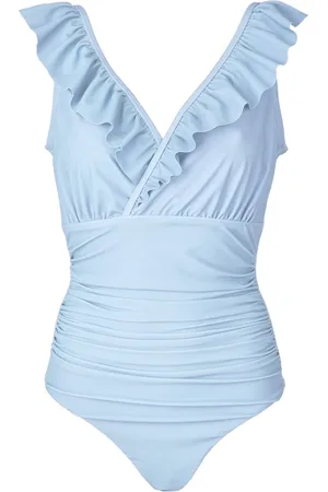Crās Badkleding, Dames, Blauw, XL, Agnes Swimsuit